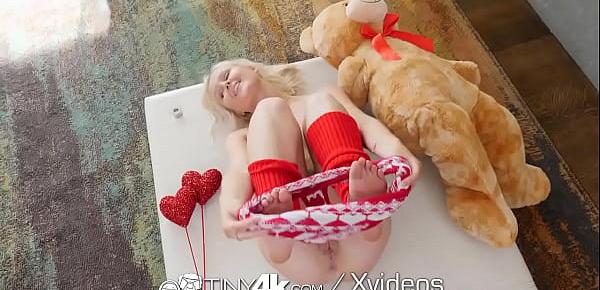  TINY4K Tiny Valentines Day Treat Leaks Dripping Creampie